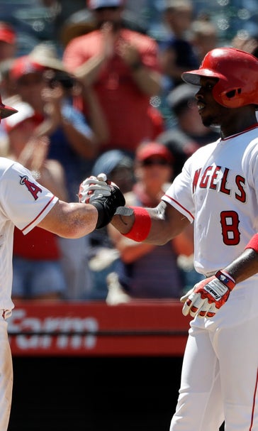 Upton, Pujols, Calhoun homer in Halos’ 6-0 win over Tigers